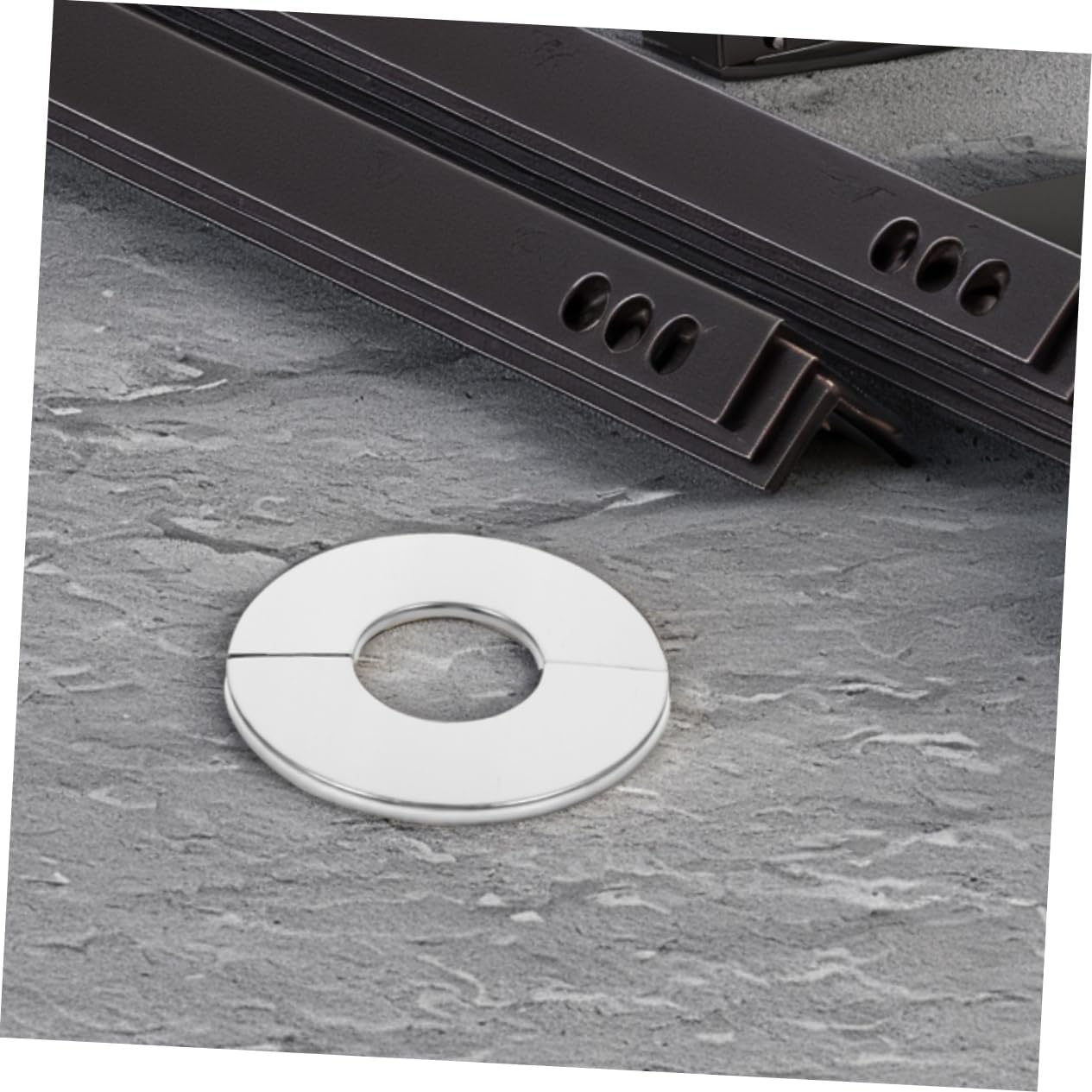 Pipe Trim Ring Decorative Pipe Flange Bathroom Accessories Steel Flange Faucet Cover Shower