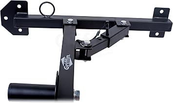 GRIFFIN PA Speaker Wall Mount Brackets 2-Pack (All-Steel PRO Edition) Audio Speaker 35mm Pole Holder Securing Locking Pin & 3 Horizontal Level Tilt Adjustments On Stage Studio Monitor Stands