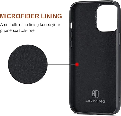 Miniatura 9 de SZHAIYU Fundas de cuero tipo cartera para teléfono compatibles con iPhone 15 Plus con tarjetero para hombre de 6.7 pulgadas, cubierta trasera