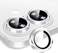 Vista 30 de Paquete de 2X2 Protector de Lente de Cámara para iPhone 17, iPhone 16 Plus/ 16 Protector de Pantalla de Lente de Vidrio Templado Cubierta de Cámara