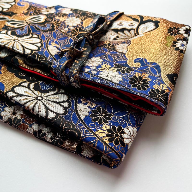 Amazon | 竹刀袋 【西陣織金襴】菊水に蝶［剣道具竹刀袋（2～3本入り