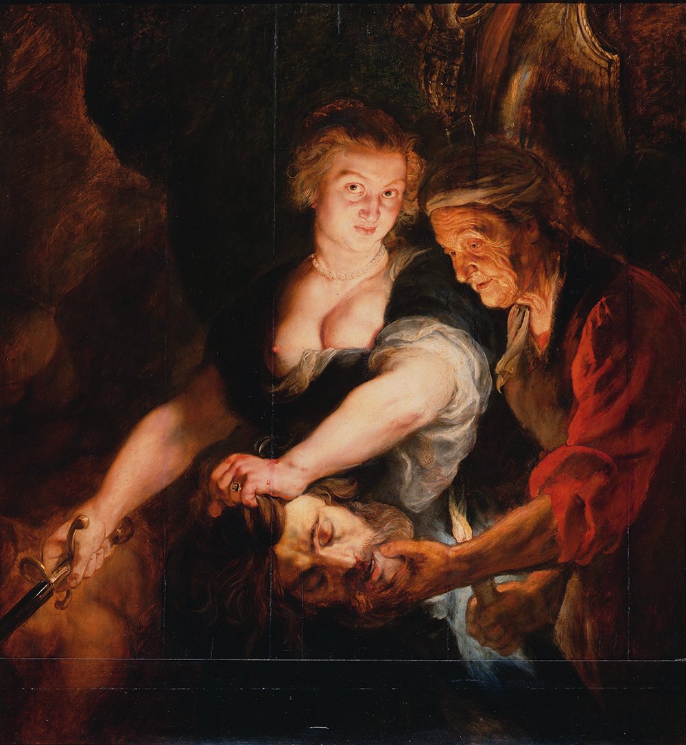 Tableau Rubens Judith et Holopherne : impression semi-brillante grand format d'exception
