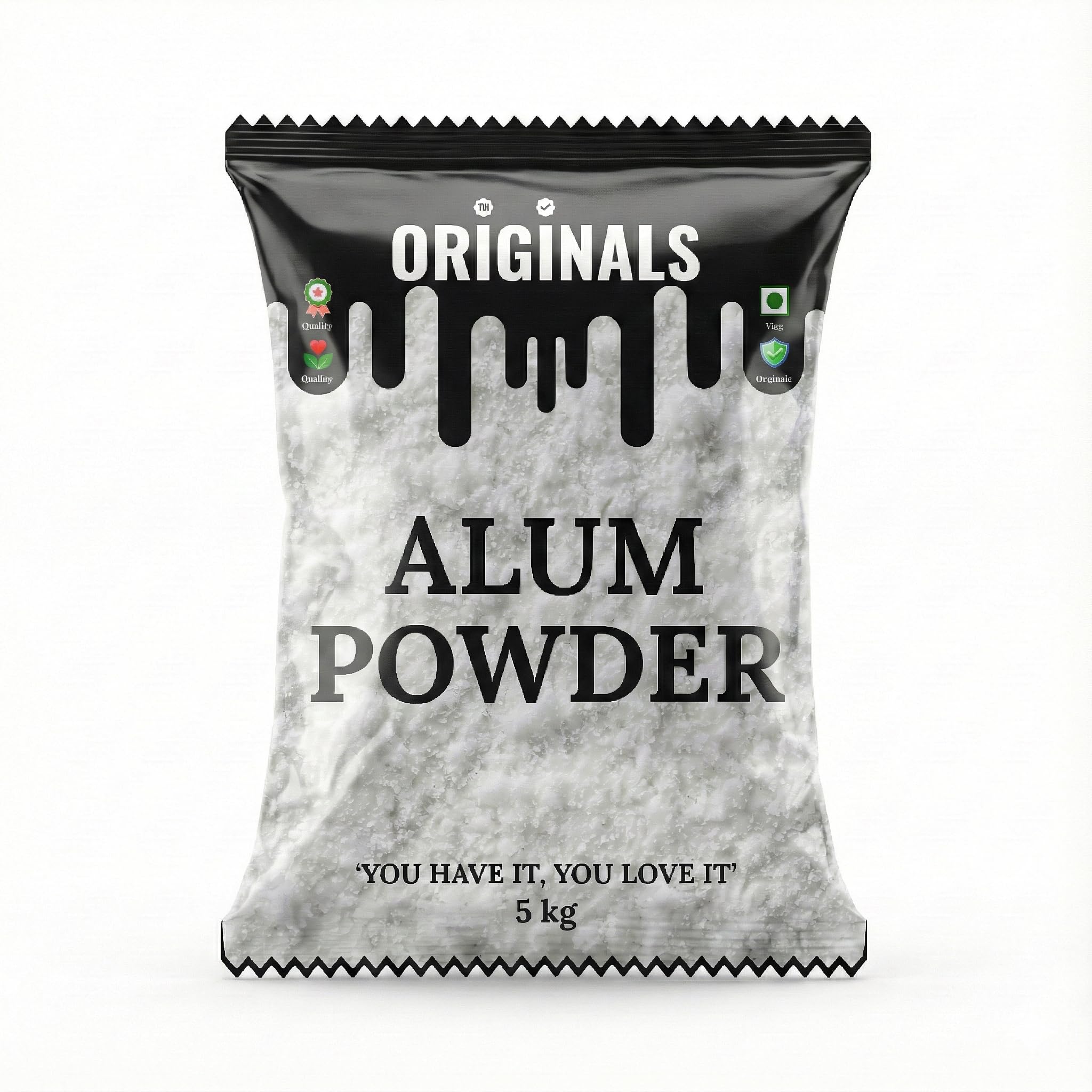 Originals Pure Alum Powder Fitkari – 100% Pure and Safe for Face, Skin, Acne, Shaving, Teeth 5 kg-image-27