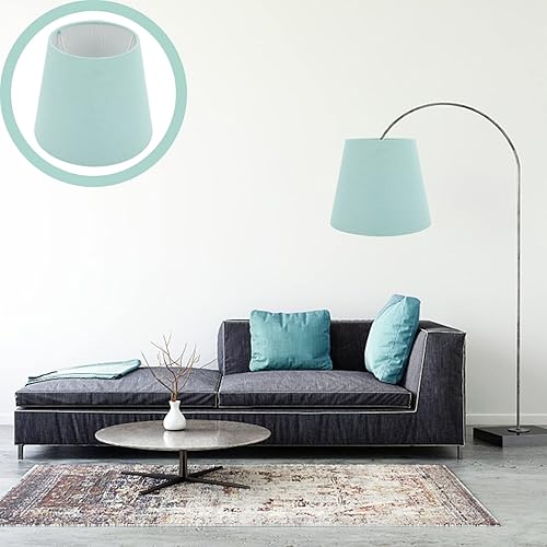 Miniatura 6 de Apliques de pared, pantalla de tela, pantalla pequeña, lámpara de araña para lámpara de mesa para el hogar, oficina, mesita de noche y luz de suelo,