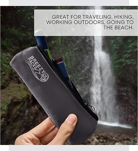 Miniatura 5 de Breezy Basic (pequeño)  Estuche de viaje refrescante con insulina y EpiPen  No requiere congelación, humedad o batería  Bolsa de medicamentos