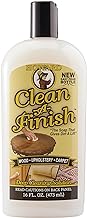 HOWARD Clean-A-Finish Wood Cleaner and Upholstery Cleaner for Furniture, Carpet Cleaning, Pour Bottle, 16 oz