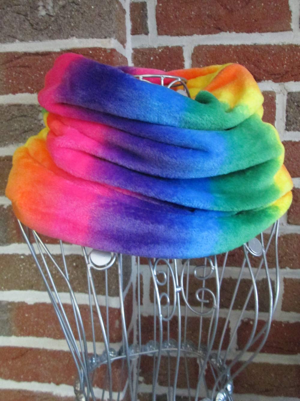 REGENBOGEN bunter Loop Schal Loopschal für Damen