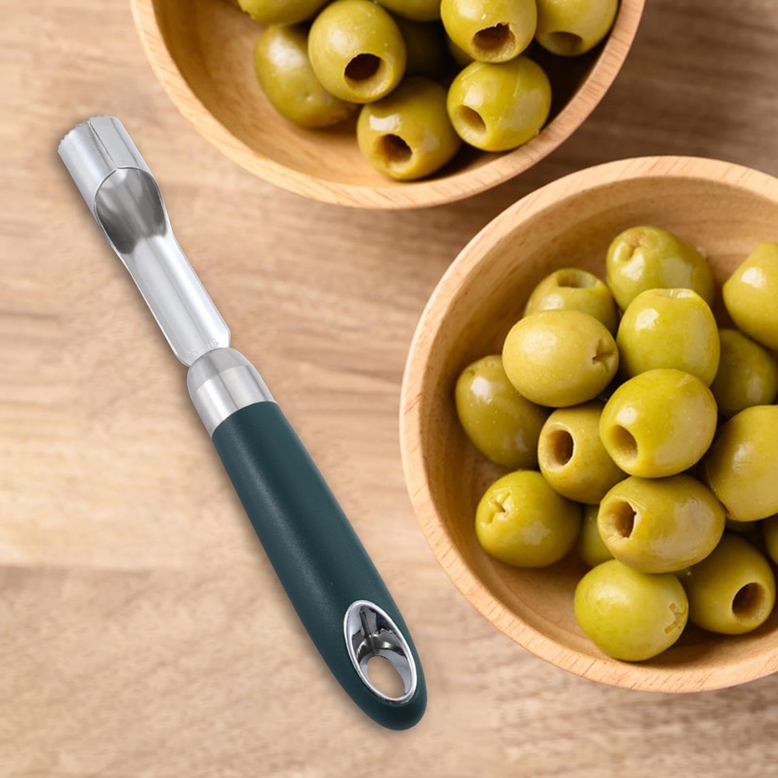 Extracteur de noyau de poivre, vide-légumes - Évideur de courgettes, épépineur de poivre en acier inoxydable de qualité alimentaire | Gadget de cuisine, outil de carottier, vide-fruits et légumes ména Extracteur de noyau de poivre, vide-légumes - Évideur de courgettes, épépineur de poivre en acier inoxydable de qualité alimentaire | Gadget de cuisine, outil de carottier, vide-fruits et légumes ména