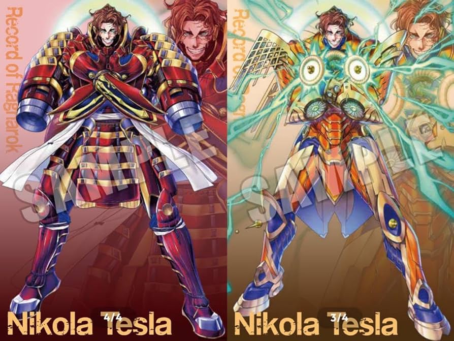 終末のワルキューレ ニコラ・テスラ ポストカード 特典 100話記念 終末