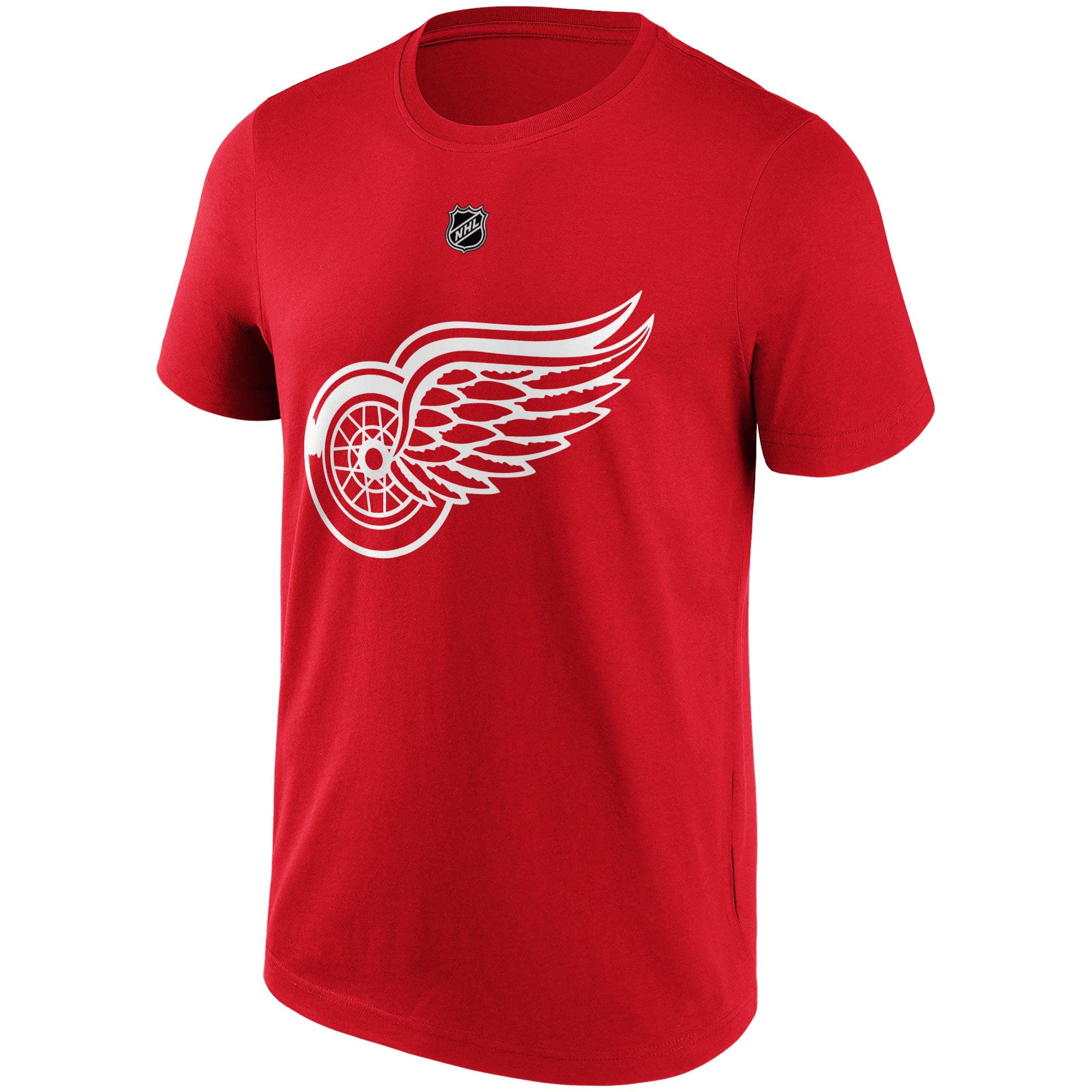 NHL Detroit Red Wings Moritz Seider #53 T-Shirt Name Number Playershirt rot