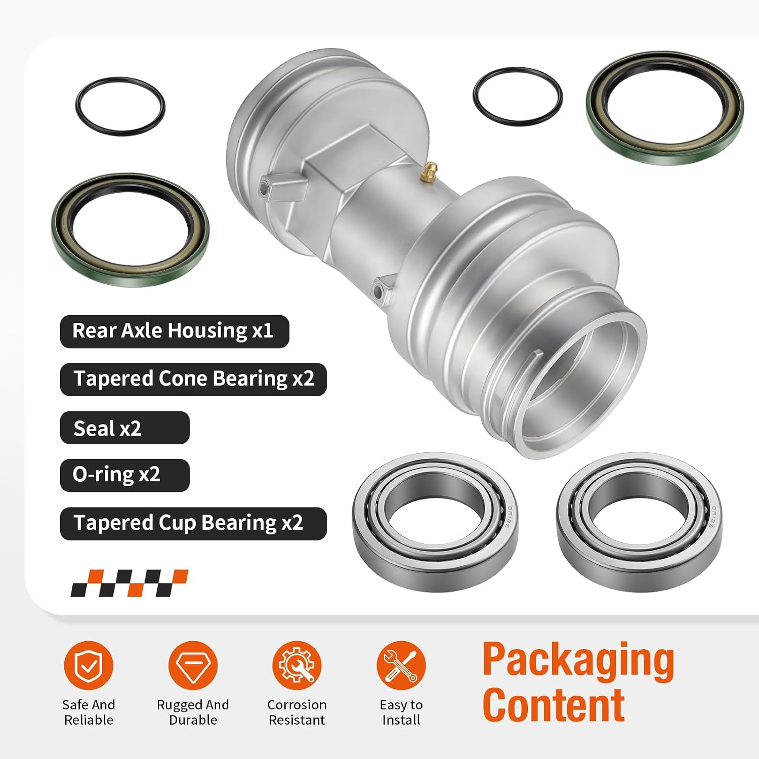 Rear Hub Repair Kit For Polaris Scrambler 500 Trail Blazer 250 330 Trail Boss 330 2005-2013 5134460