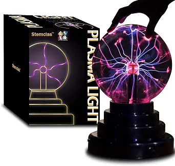 Plasma Ball Light Lamp, Touch Sensitive, USB Powered, 3 Inch