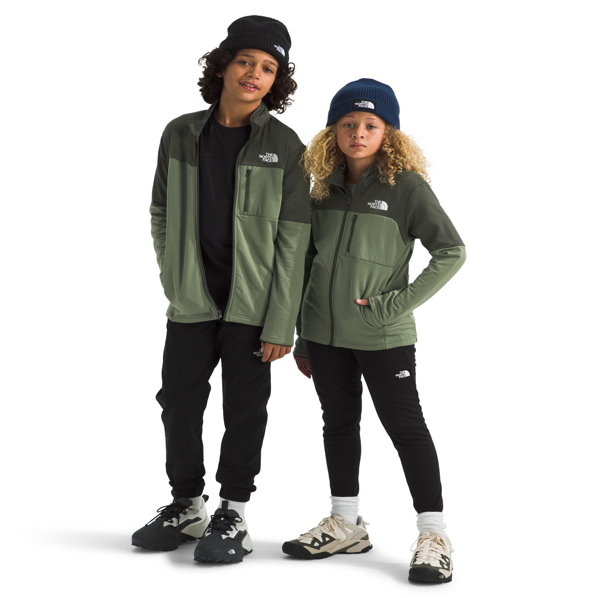 The North Face Hike Midlayer Fz Giacca Unisex - Bambini e ragazzi (Pacco da 1)