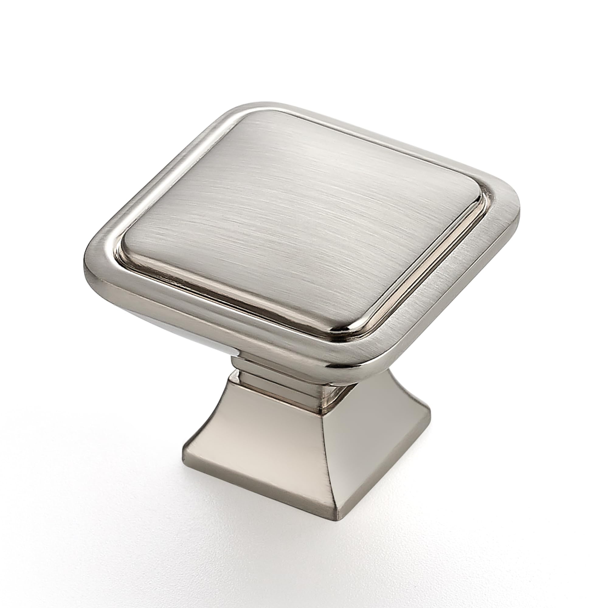 Ravinte 30 Pack Solid Single Hole Square Foot Arch Knobs