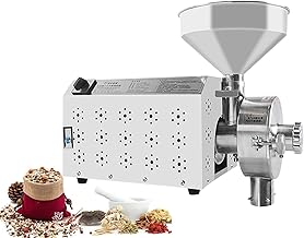 CGOLDENWALL Commercial Stainless steel Spice and Chinese Herb Grinder Industrial Electric Peppe Grain Mill Soybean Grain F...
