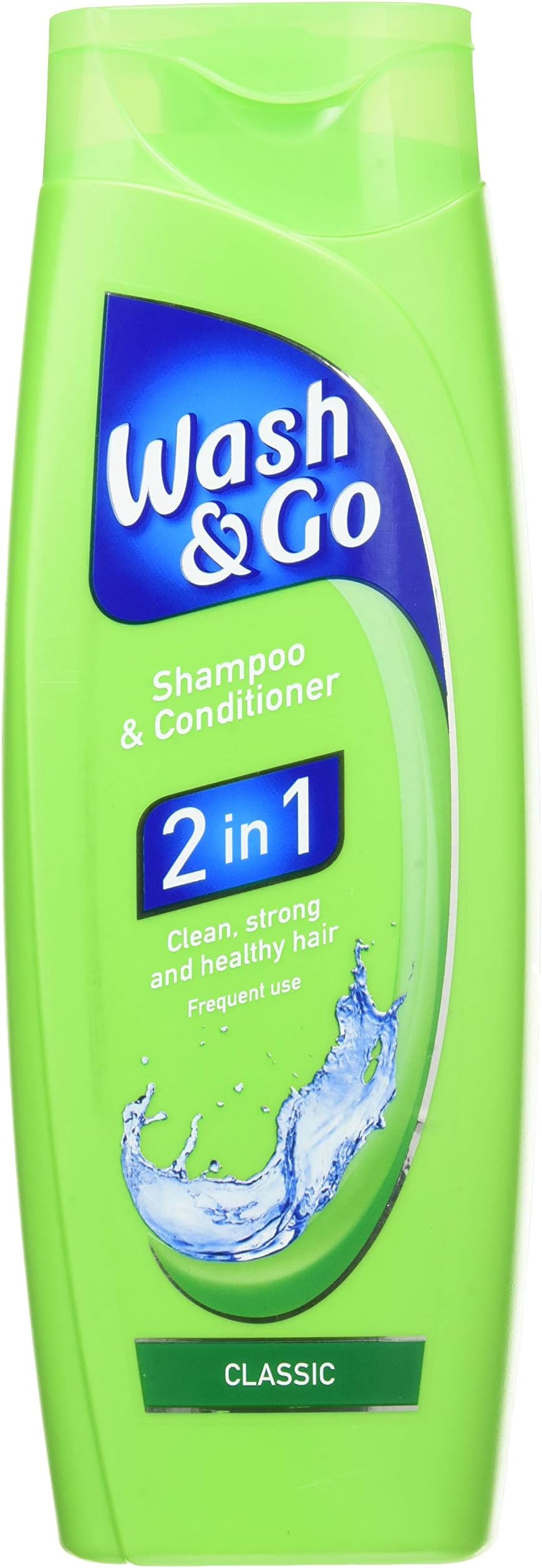Wash & Go - Classic 2 in 1 Shampoo & Conditioner - 400ml