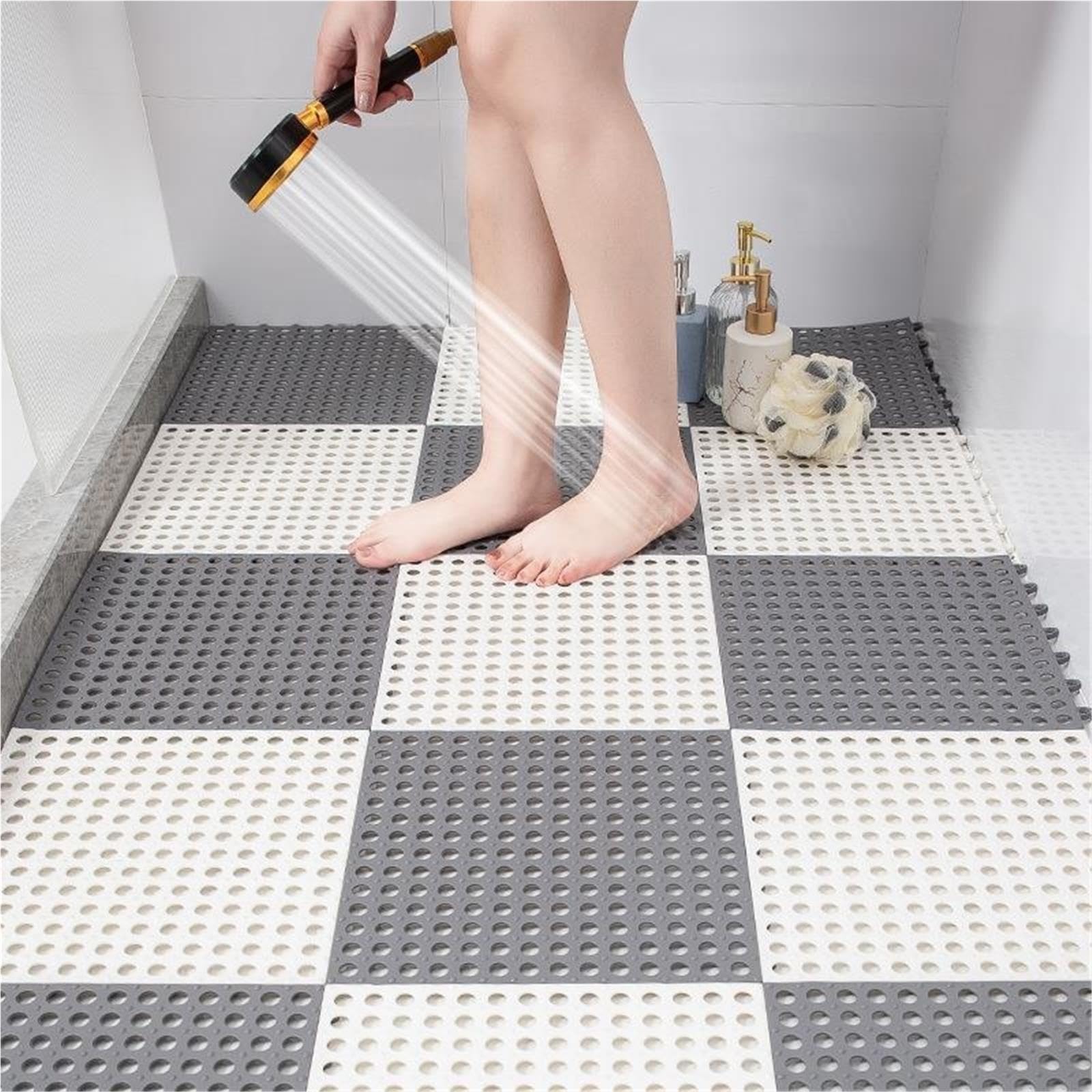 Alfombrilla Drenaje Entrelazada Alfombrilla Antideslizante for baño