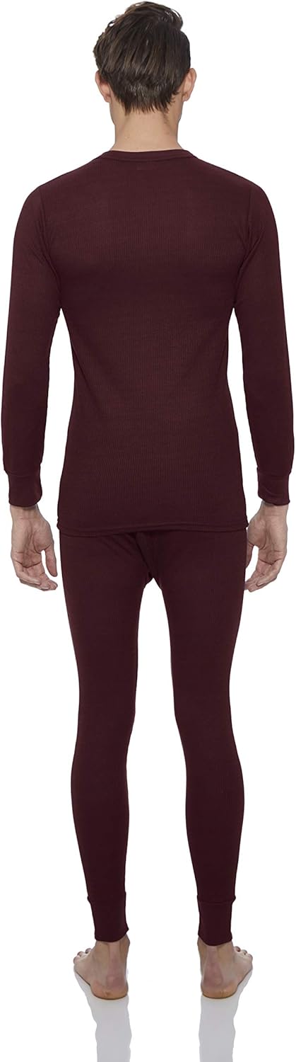 Rocky Thermal Underwear for Men Waffle Thermals Men's Base Layer Long John Set at  Men’s Clothing store