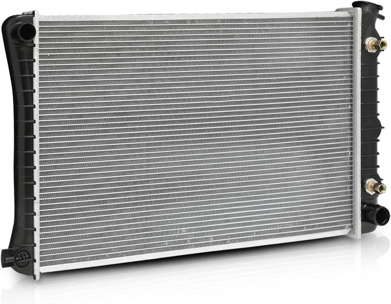 M-AUTO Radiador de aluminio estilo OE compatible con 88 89 90 Electra LeSabre Reatta Riviera 98 Delta 88 Bonneville con motor de 3.8L entrada de