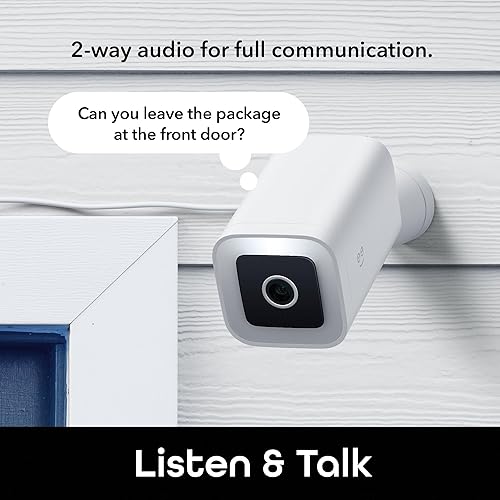 Miniatura 4 de Geeni Lookout - Cámara de seguridad para exteriores 2K con seguimiento de movimiento, IP65 resistente a la intemperie, control de voz WiFi,