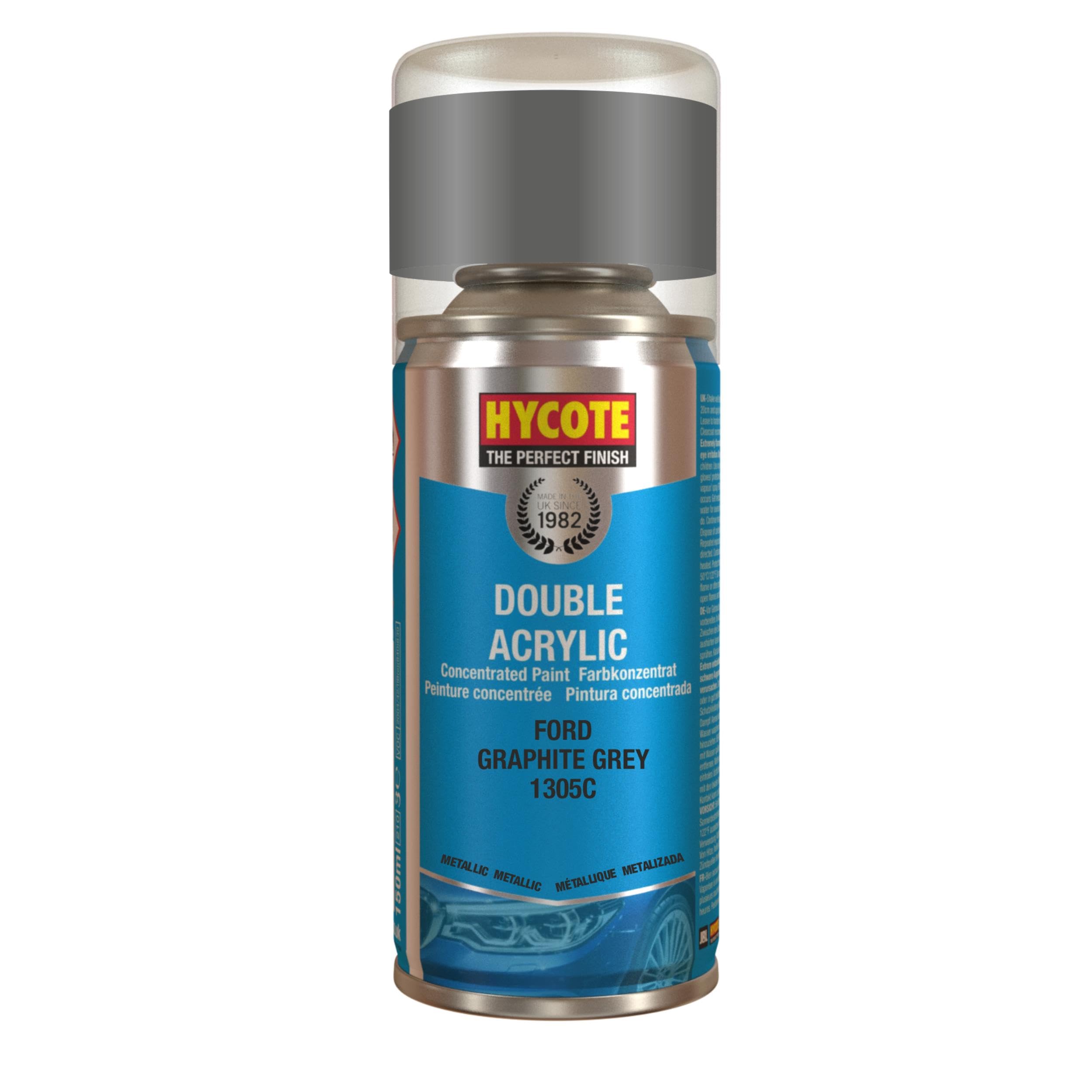 Hycote - Ford Graphite Grey Spray Paint - 150ml XDFD403 Aerosol