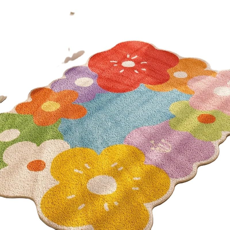 Grand tapis coloré 180x250 pour égayer le salon et la chambre d'enfant