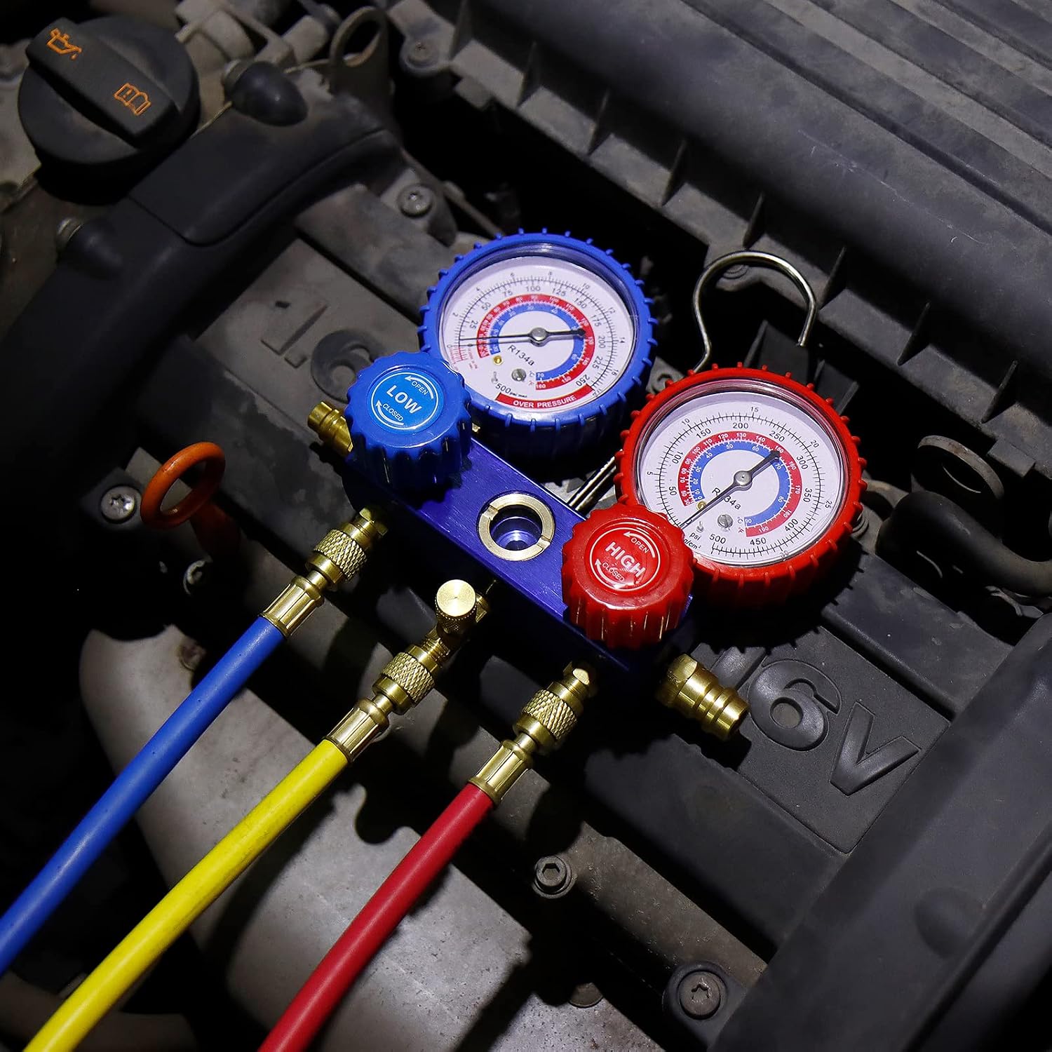 Éléments du kit et connexion 1/4 pour réfrigérant