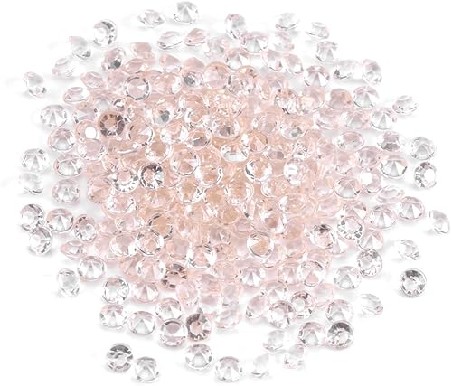 Miniatura 3 de 1000 unidadesbolsa de cuentas acrílicas transparentes de 0.177 in, relleno de cristal para centro de mesa, dispersión de ducha, confeti, decoración