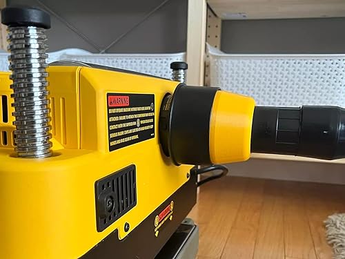 Miniatura 5 de Adaptador de manguera de 2 12 compatible con cepilladoras Dewalt DW735 y DW735x, fabricado en Estados Unidos