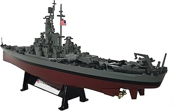 Amazon | USSマサチューセッツ（BB-59）1941 - 1/1000シップモデル USS