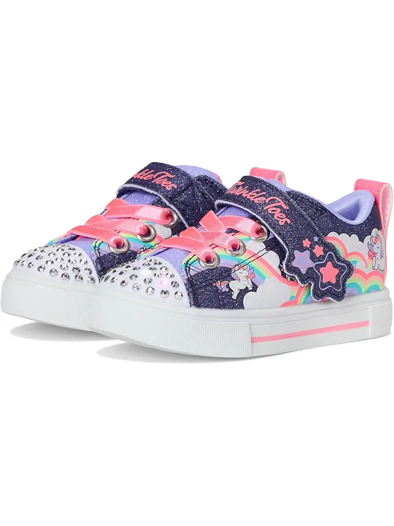 SKECHERS Twinkle Sparks - Jumpin' Clouds 314809N (Toddler)