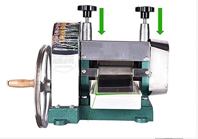 T. X. Máquina de zumo manual de caña de azúcar para zumo de azúcar para  zumo exprimidor manual de caña de azúcar para máquina de engranajes : Hogar  y Coc - Amazon.com