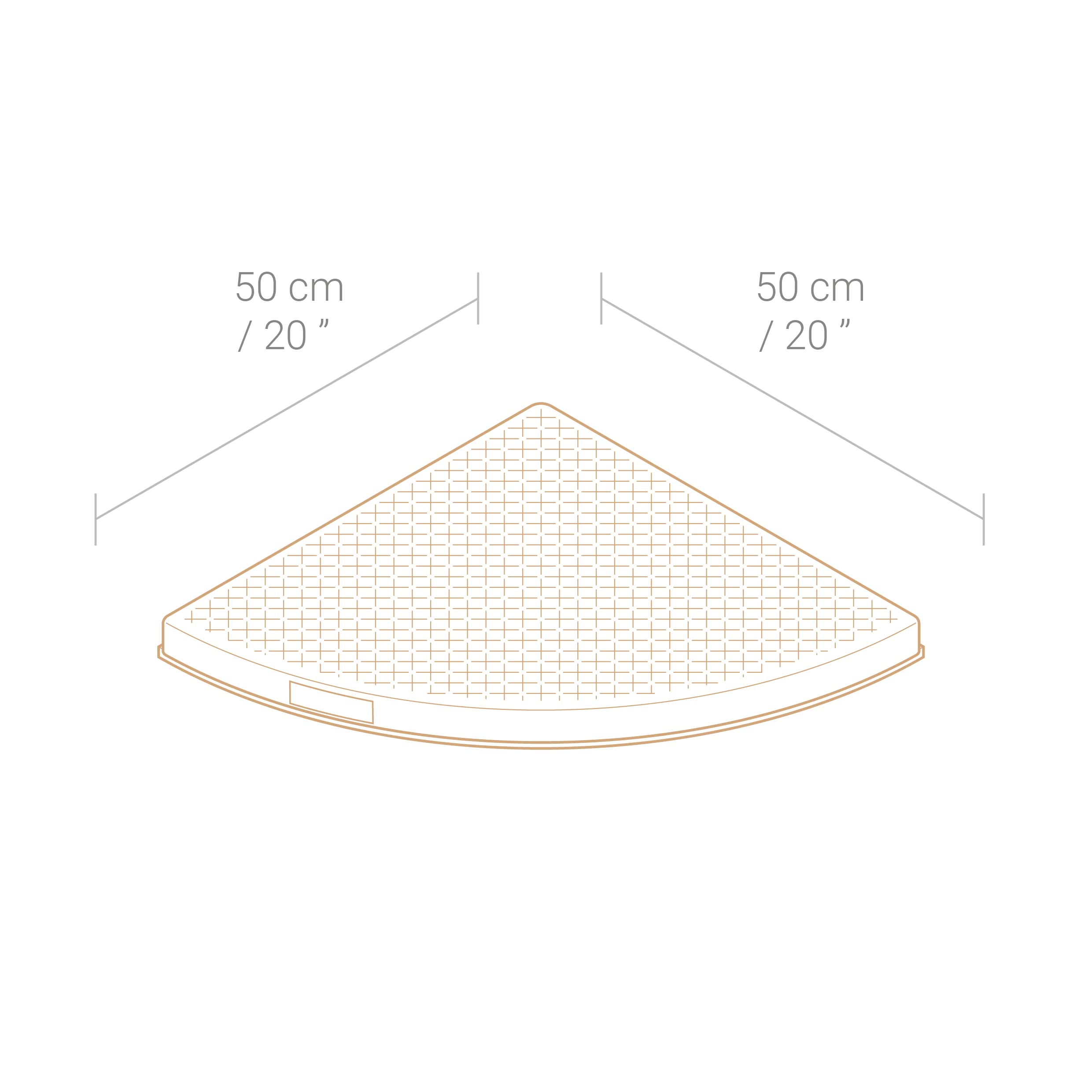 COSY AND DOZY Corner Shelf CHILL - Tablas para gatos para pared, tumbona para gatos, cama para gatos, 50 x 50, con colchón de 3 cm, para gatos de hasta 20 kg
