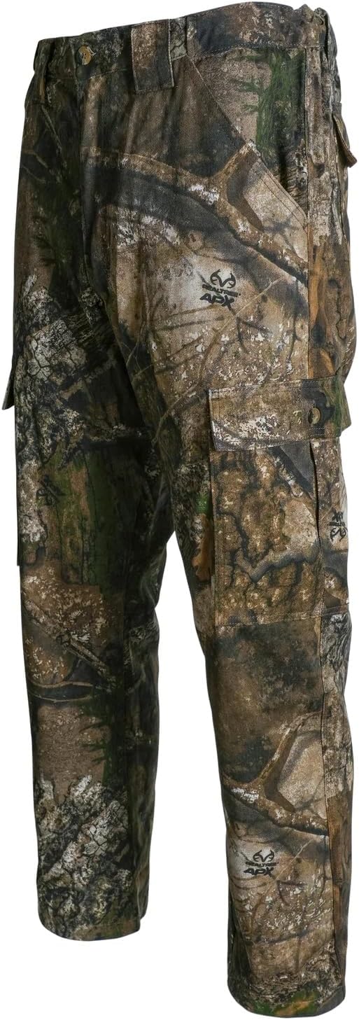 King's Camo Mens Kcb102 Classic Design Cotton Regular Fit Six Pocket Hunting Cargo Pants