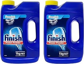Finish Dishwasher Detergent Powder- 1Kg Pack Of 2