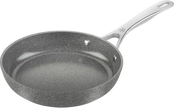 Ballarini Z1030-839 Sarina Ceramic Frying Pan, 9.4 inches 24 cm, Made in Italy, IH Compatible, PFAS Free, Ceramic Coating