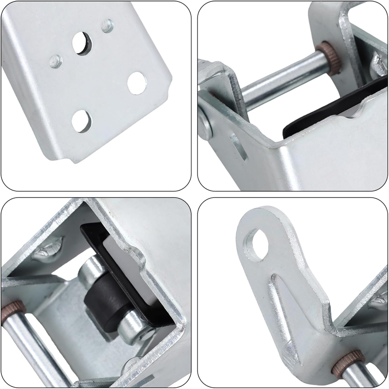 munirater 4Pcs Door Hinge Front Upper Lower Left Right Side Replacement for 1980-1997 F150 F-250 F350 Mercury