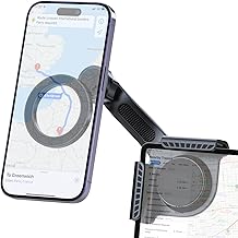 Universal Magnetic Car Phone Mount for Tesla & 20mm Car Dash Screens, 360° Rotation Adjustable Phone Holder Fits All Models (3/Y/X/S/Cybertruck), Cars, Trucks & SUVs, Strong MagSafe Holder, Hands-Free
