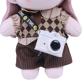 Smiling Face Camera Keychain With LED Light And Sound Effect Detail Creative Hanging Pendant For Parties Gifts