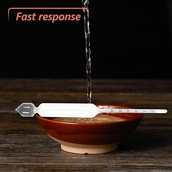 COLLBATH Lactometer Hydrometer for Milk Measurement Lightweight Lactate with Read Scale for Kitchen Use for Home Brewing and Cooking
