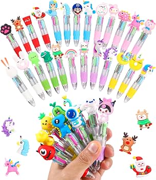 Lot De 12 Stylos à Bille Fantaisie - Écriture Fluide, Design Perles - Idéal Pour école, Bureau Ou Cadeaux