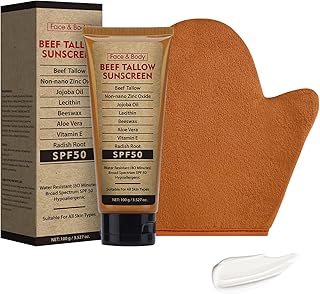 Protector solar de sarga de ternera con óxido...