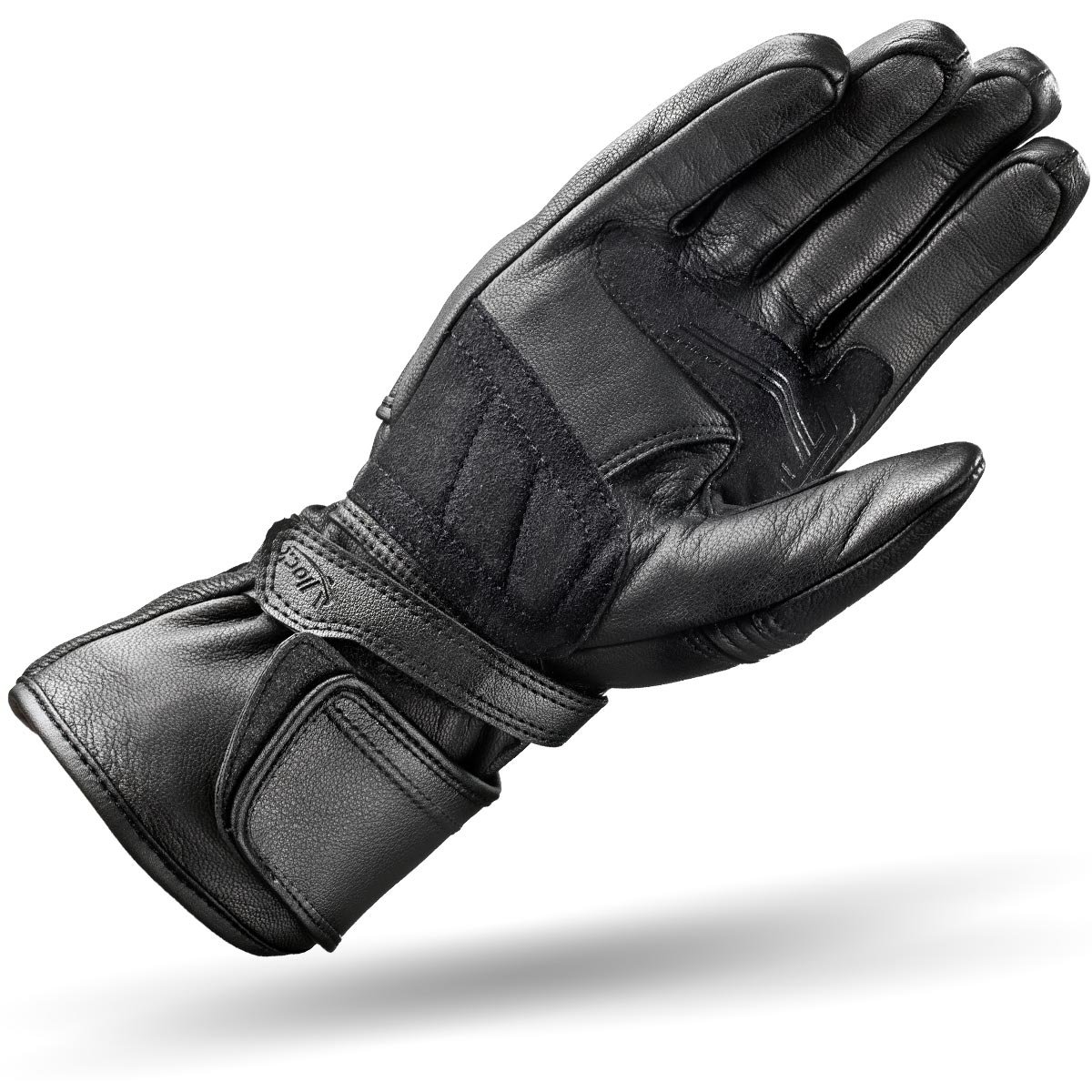 Shima D-TOUR Męskie rękawice motocyklowe, klasyczne Touring na lato, skórzane, S-4XL, czarne, S