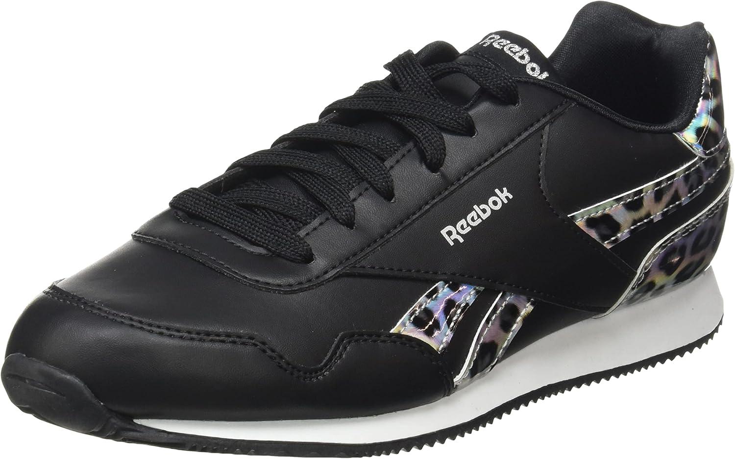 Reebok Classic Royal Junior Trainers Black/Silver Ghana Ubuy