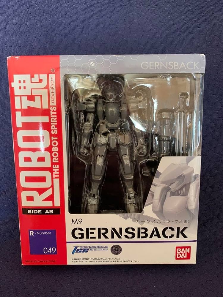 ROBOT魂 ガーンズバック[マオ機]&ファルケセット ROBOT魂 < SIDE AS > M9 ガーンズバック (マオ機) (完成品