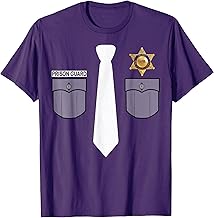 Prison Guard Correctional Officer Police Costume Funny T-Shirt