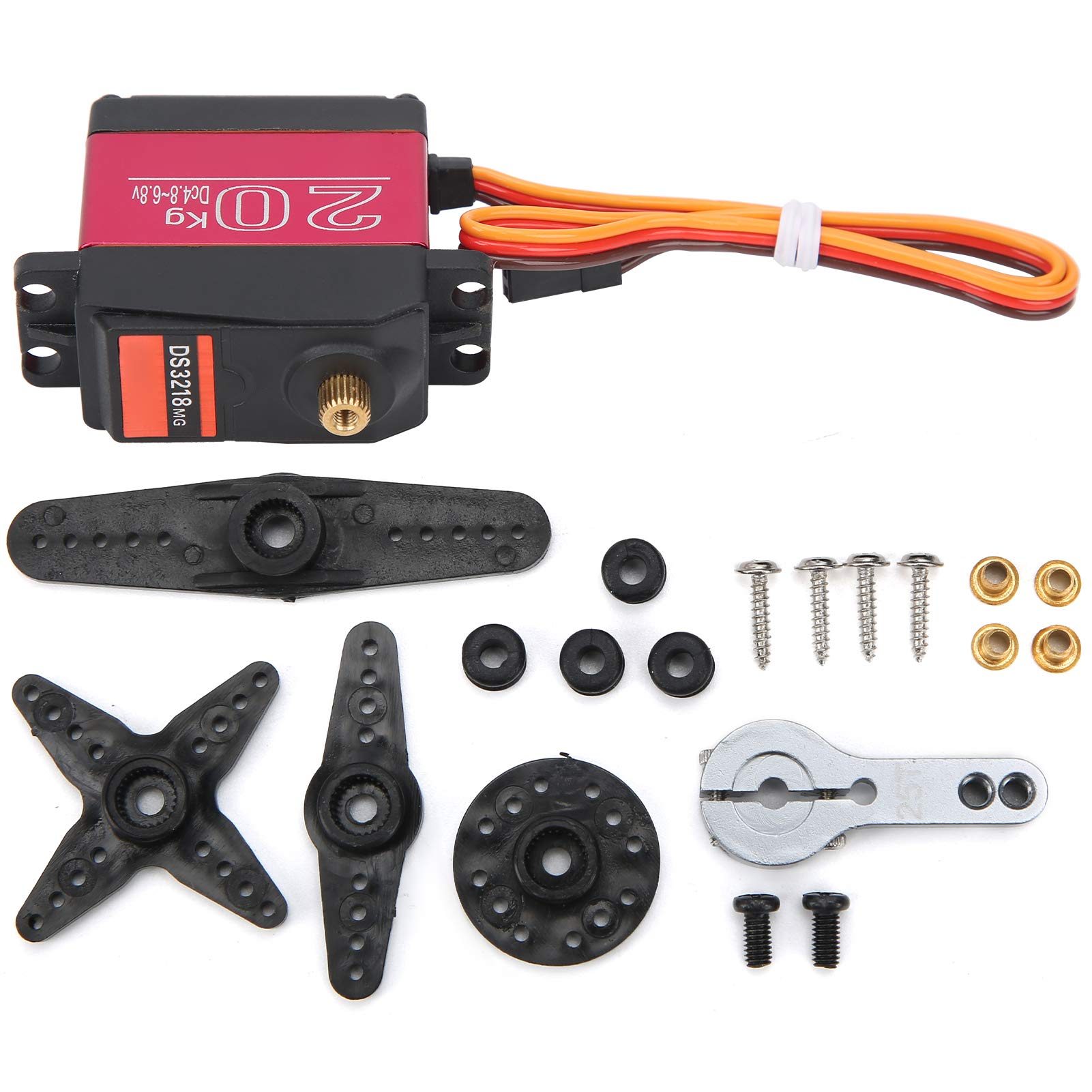 DS3218MG 20 kg digitales Servo, sehr langlebig, wasserdicht, für RC-Fahrzeuge