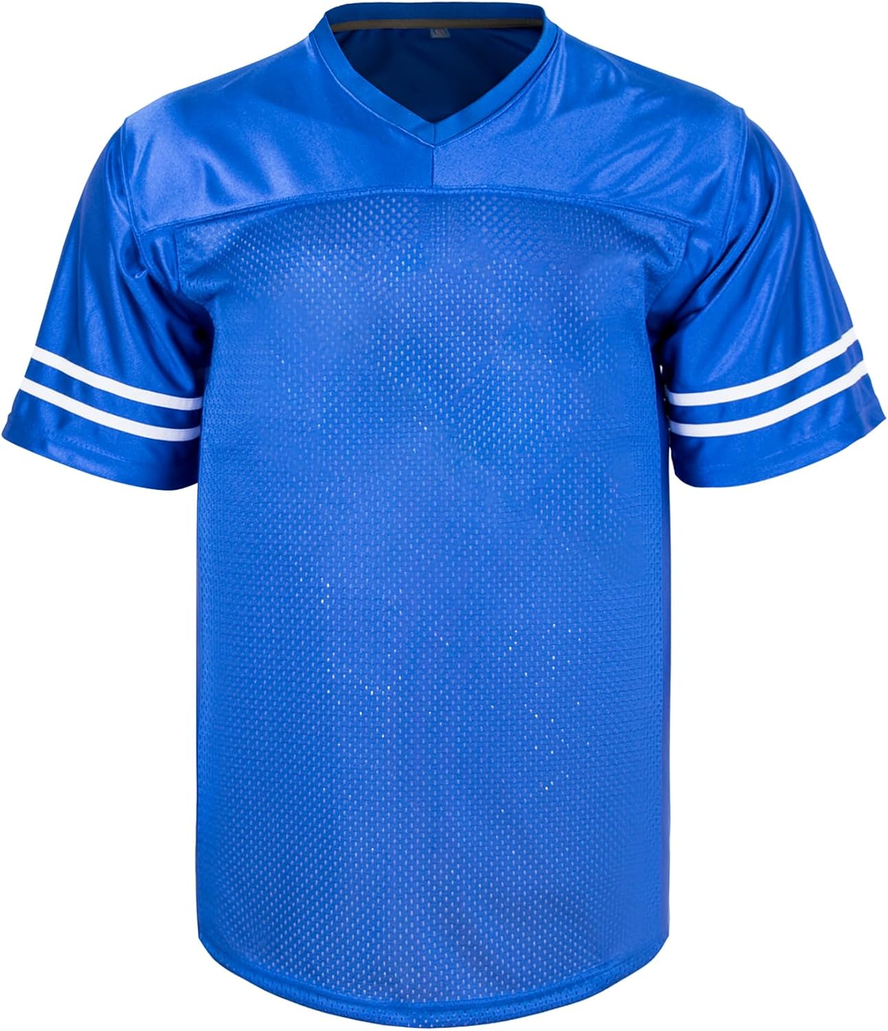 Blank Football Jersey for Men Mesh Athletic Practice Plain Football Shirt Hip Hop Sports Blank T-Shirt
