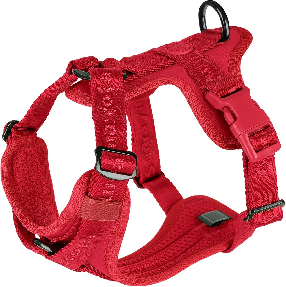 Dog Harness, Soft Lycra Puppy Vest for Small Sized Dogs | Burgundy Red XS,Breathable Flexible Padded Pet Harness, Back D-ring, Quick-release Buckles,No Choke Adjustable Easy Control