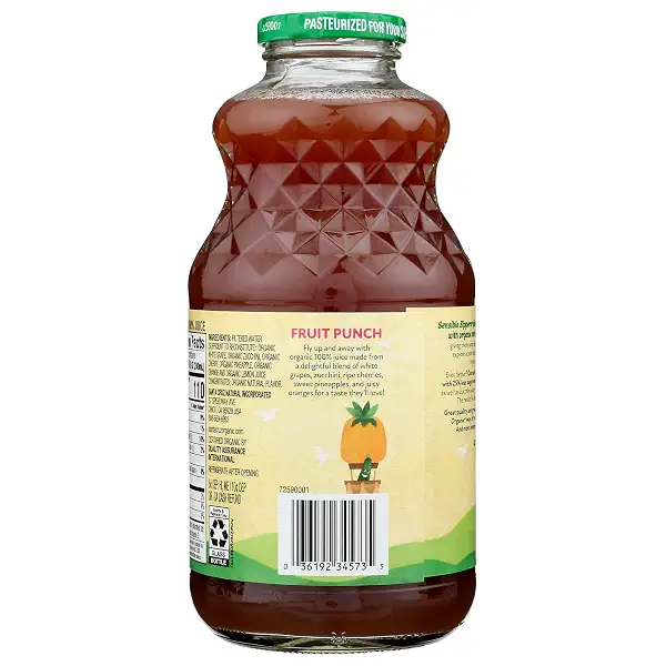 Santa Cruz Organic, Fruit Punch Sensible Sippers Organic, 32 Fl Oz 3